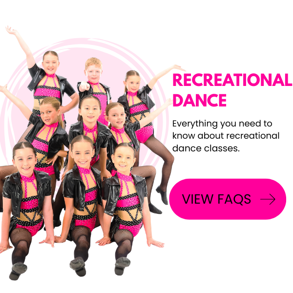 Recreational Dance FAQs and dance classes in Wollongong for kids