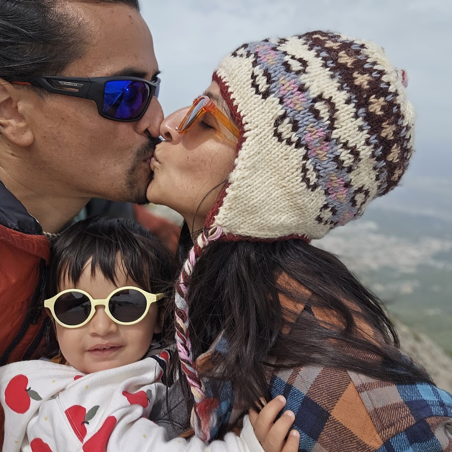 Neil with his loving family