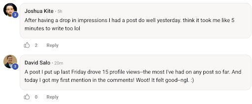 Your Next Post social proof 3