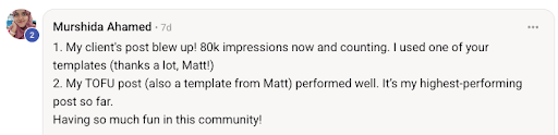 Your Next Post social proof 2