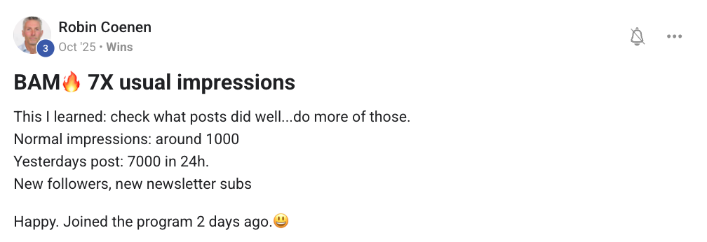 Your Next Post social proof 18