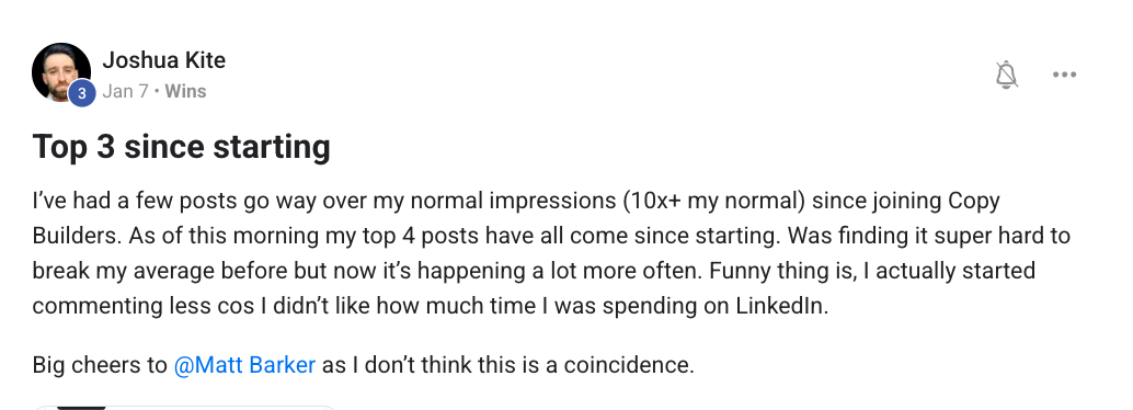 Your Next Post social proof 16
