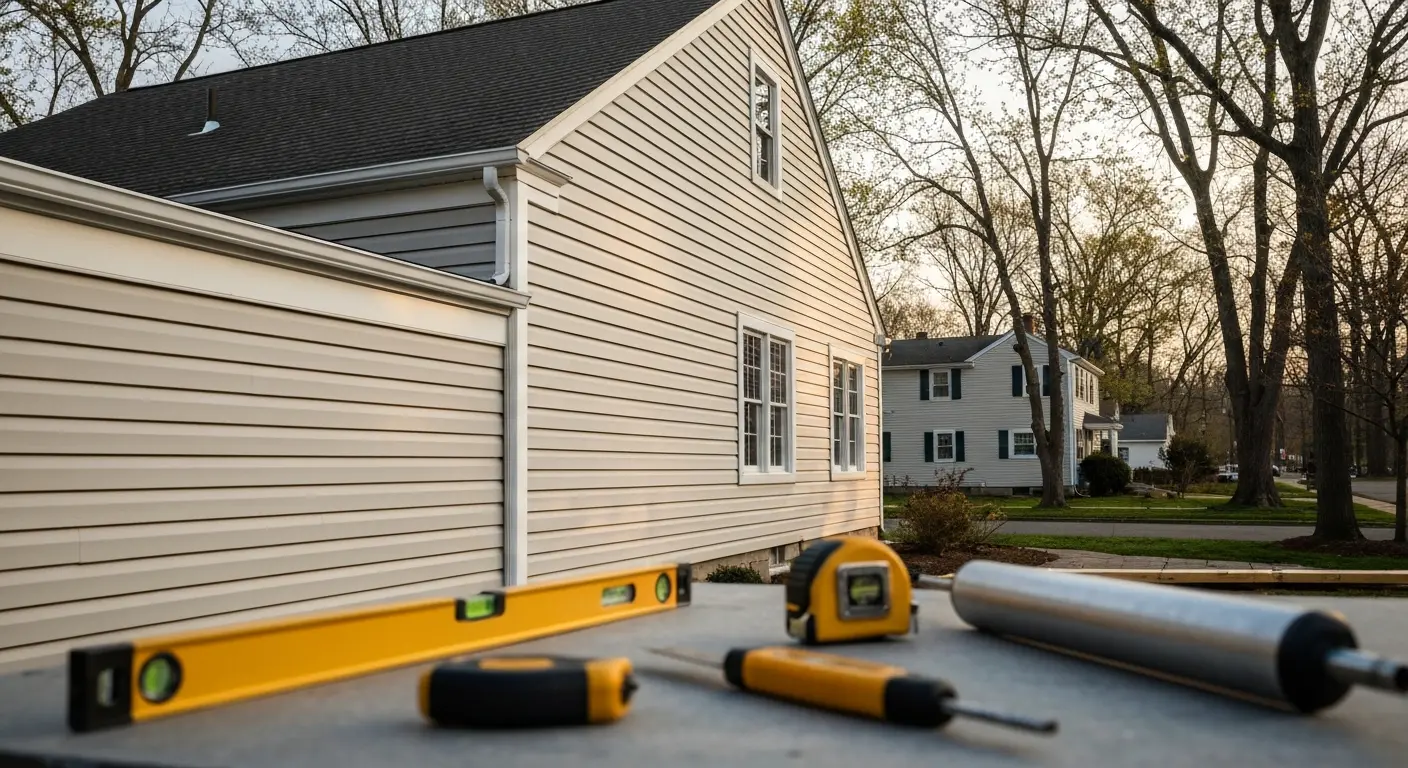 Siding installation