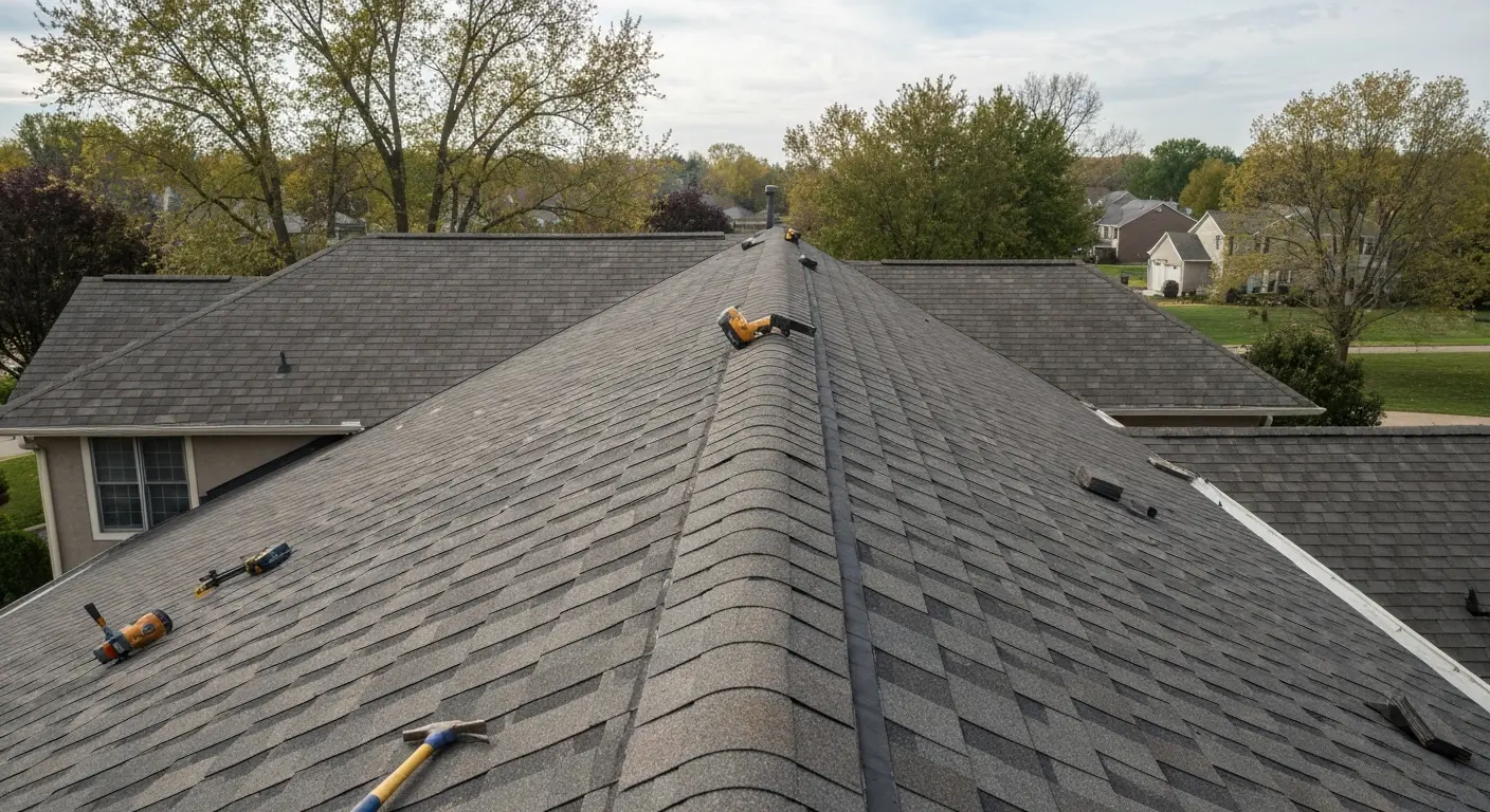 Residential roof replacement