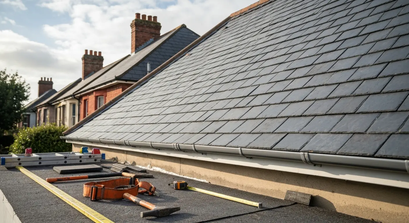 Roof replacement project