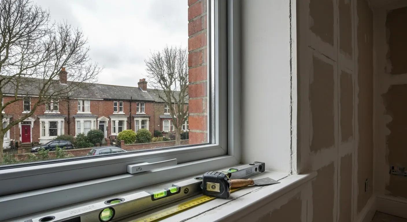 Energy-efficient window installation