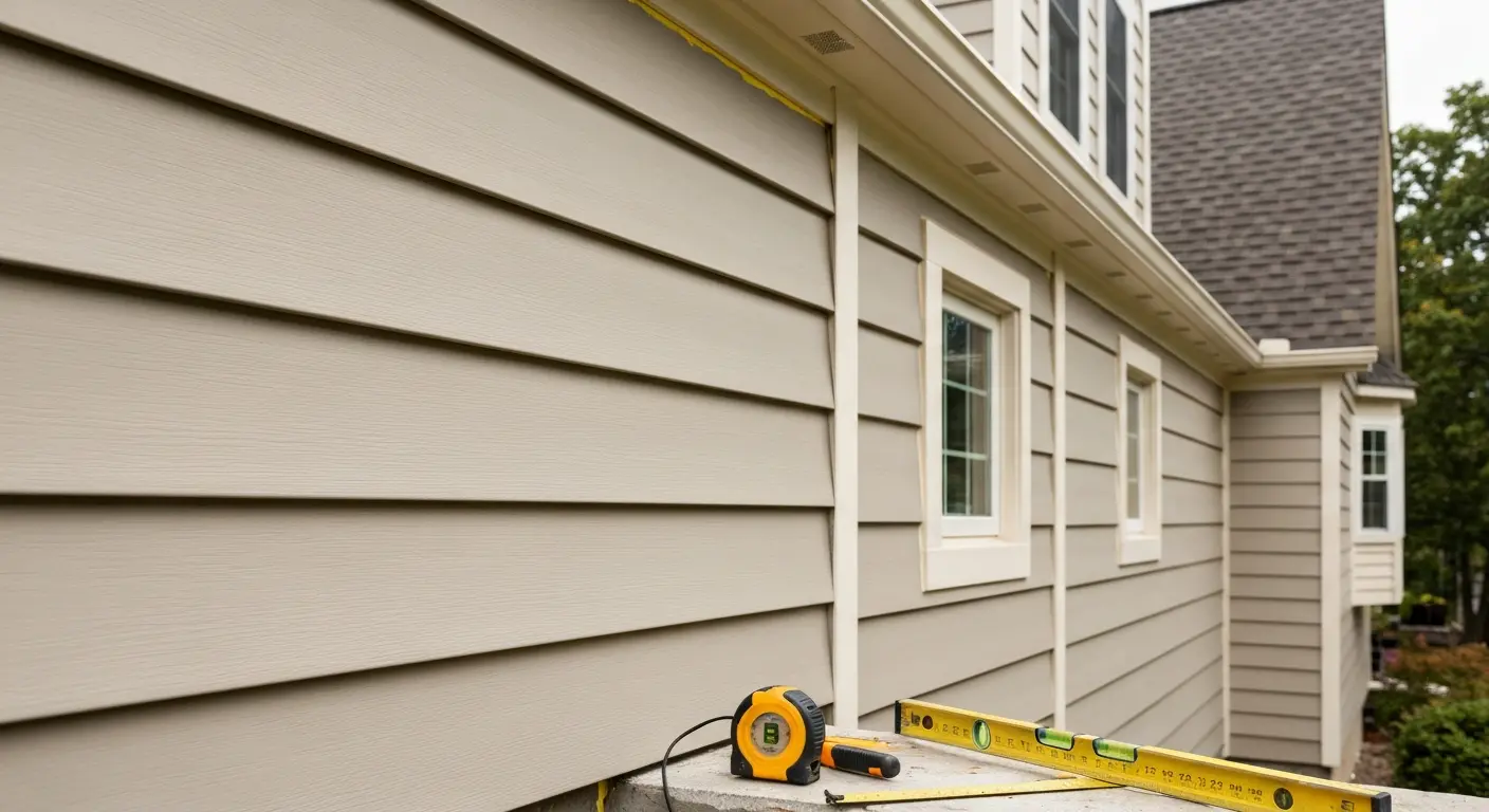 Siding replacement project