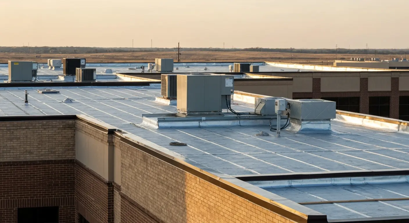 Commercial roof repair