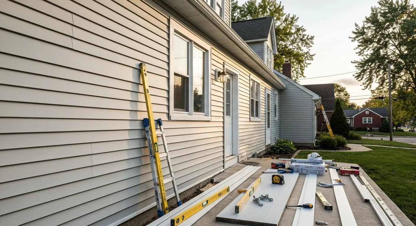 Siding installation in Plain City homes