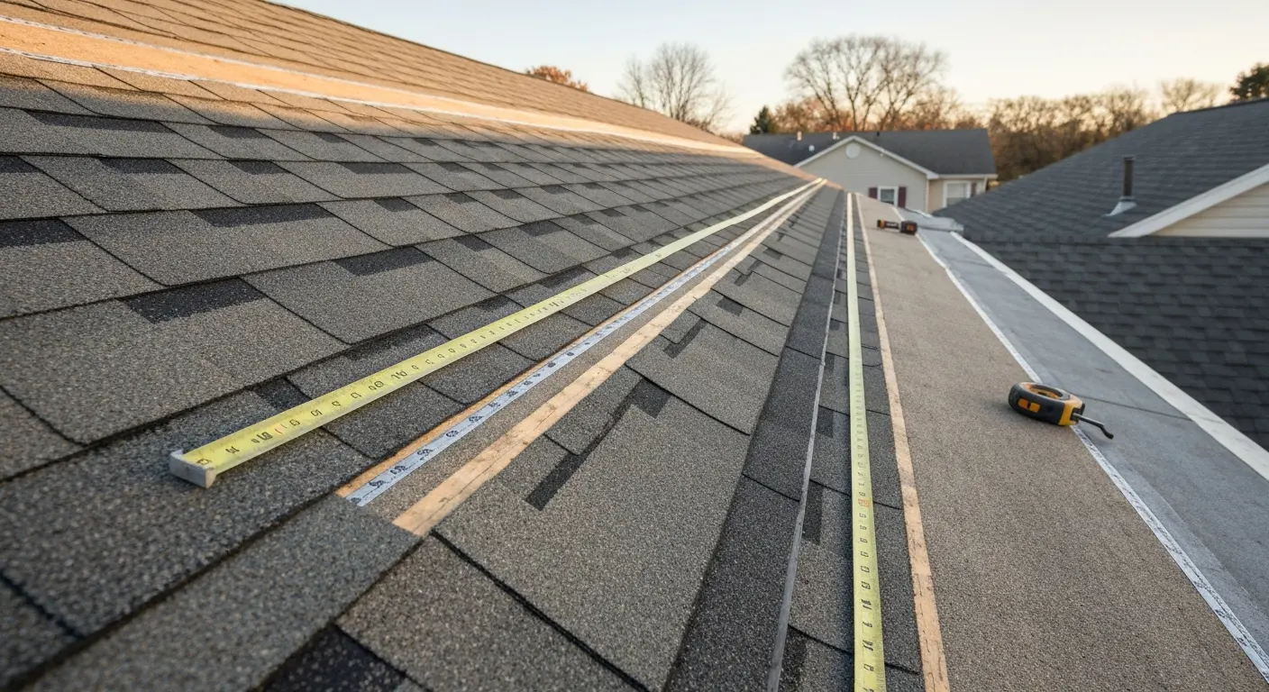 Residential roof repair in Plain City