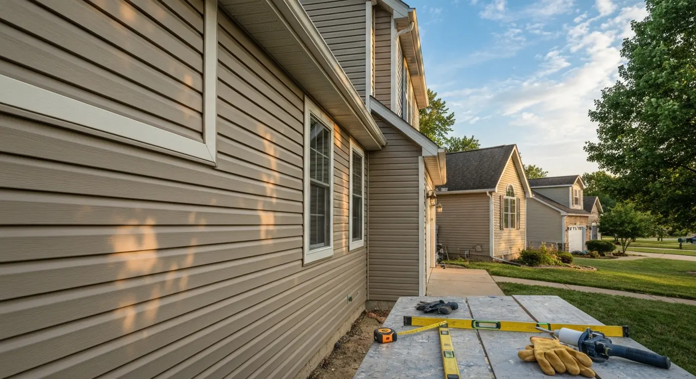 Siding replacement project