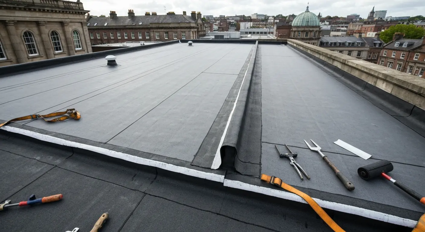 Commercial roof replacement