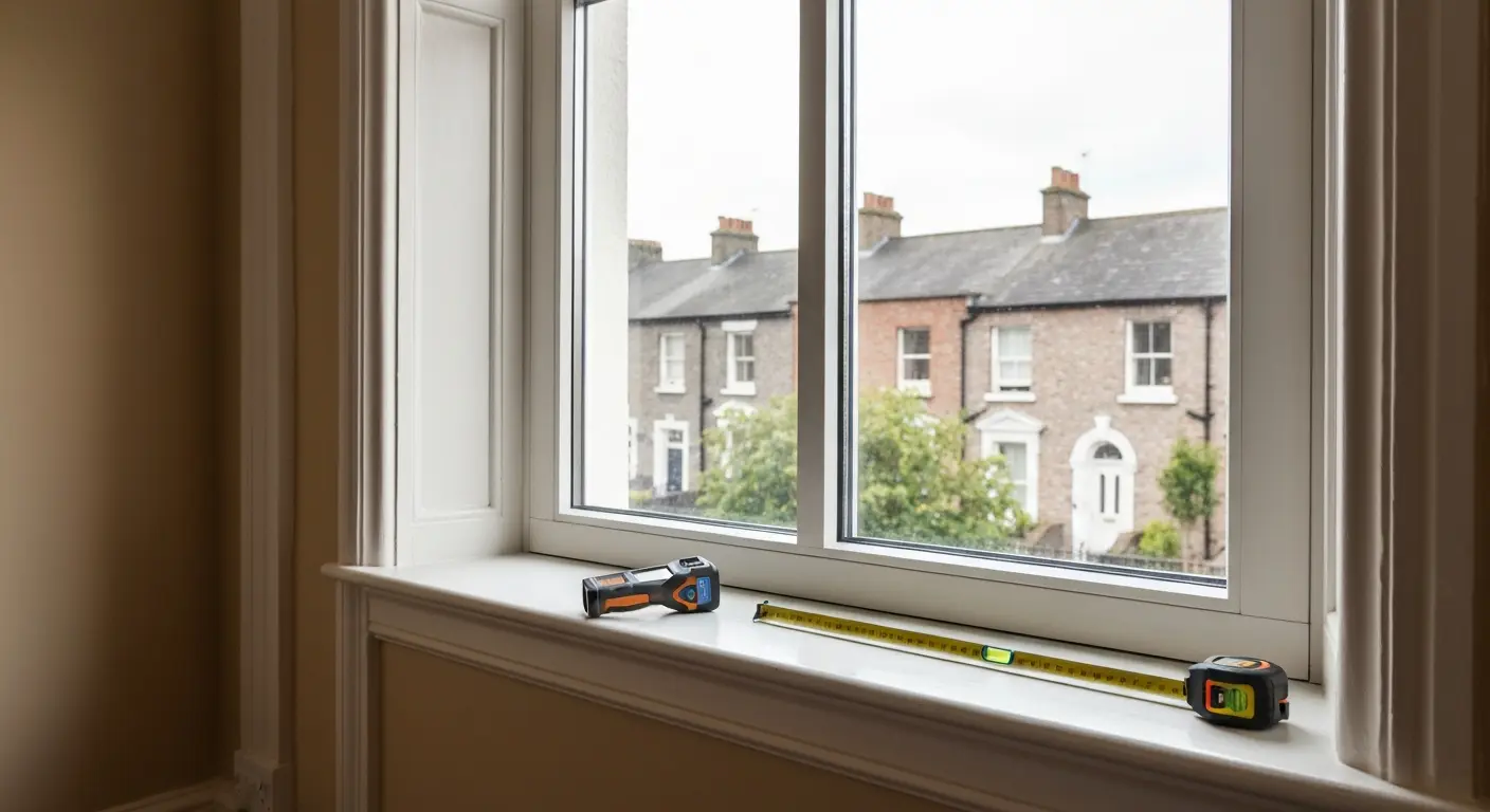 Energy-efficient window installation