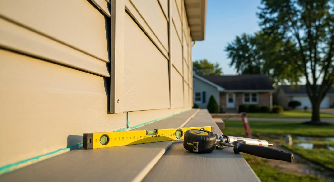 Siding installation
