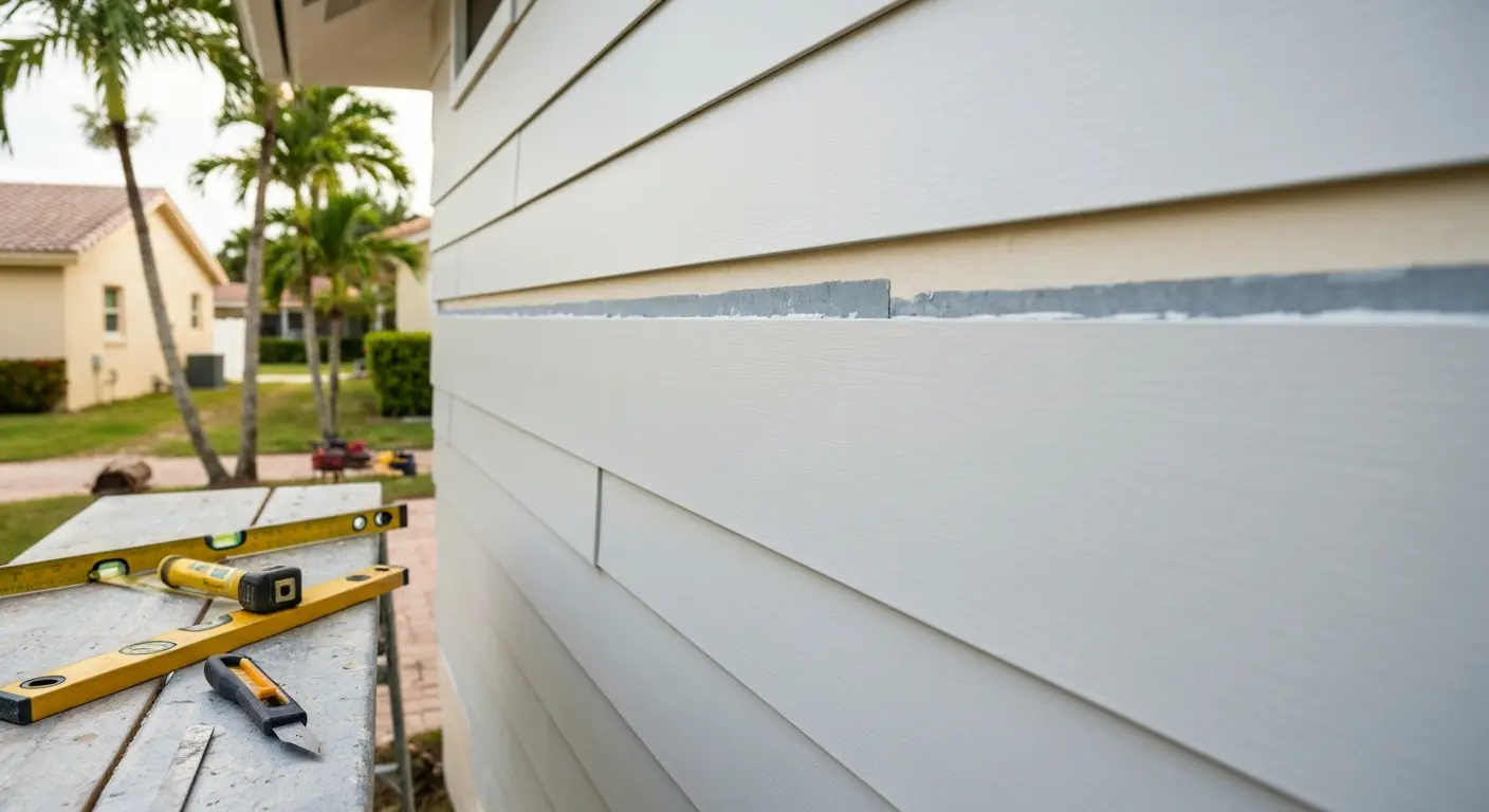 Siding installation