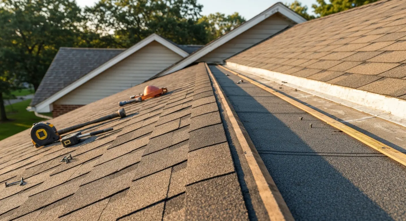 Residential roof repair