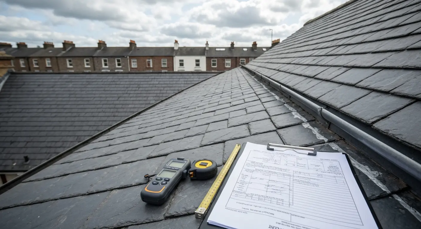 Roof inspection in Dublin