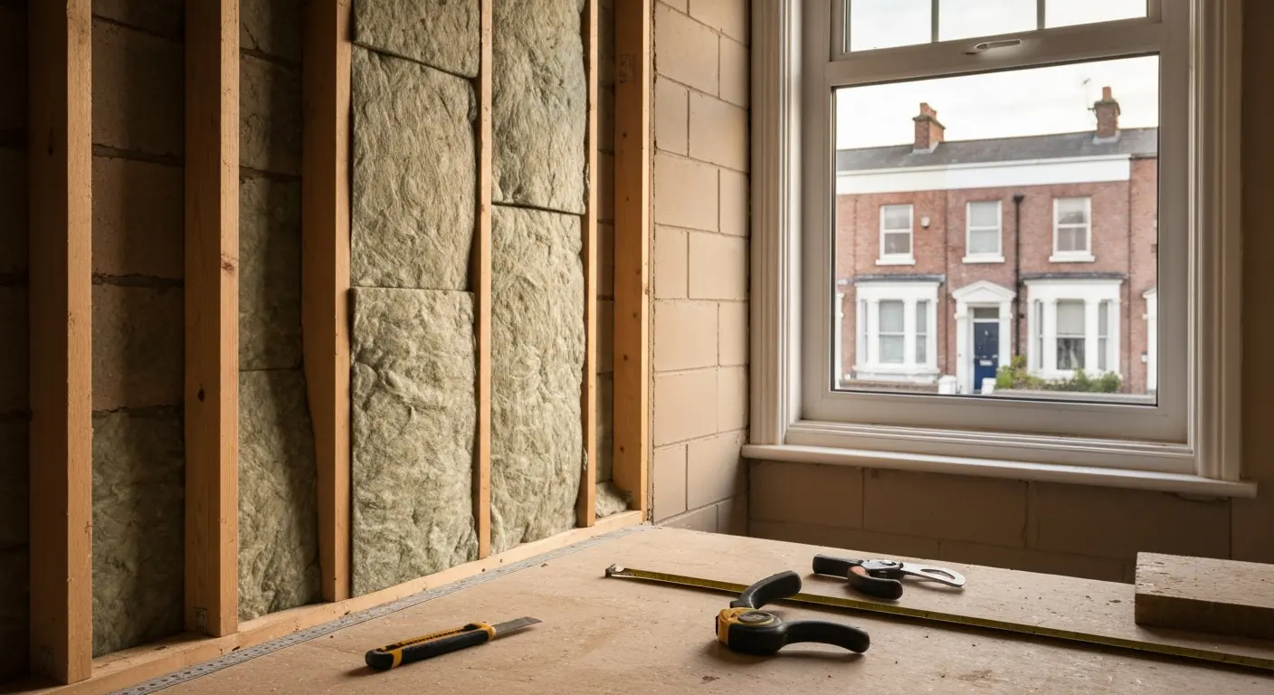 Wall cavity insulation