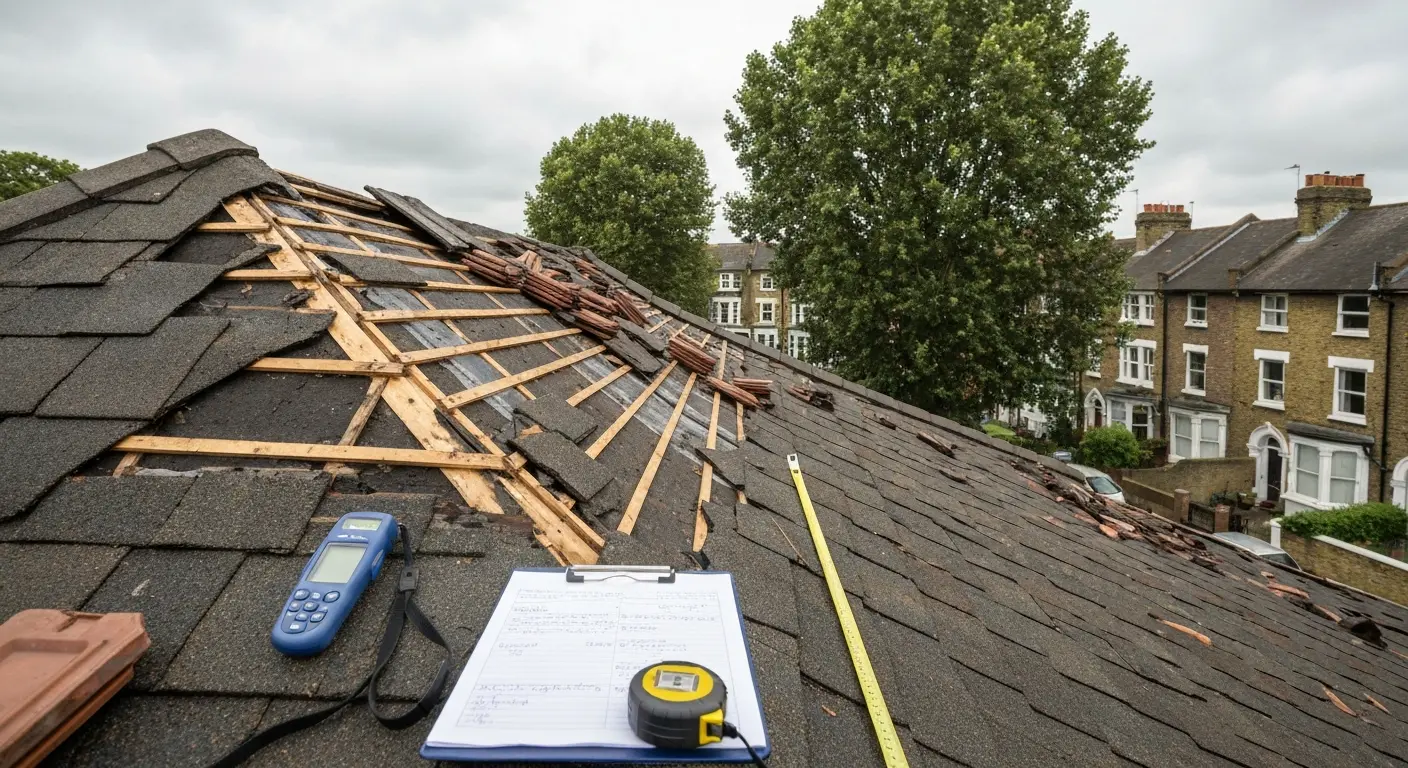 Storm damage inspection