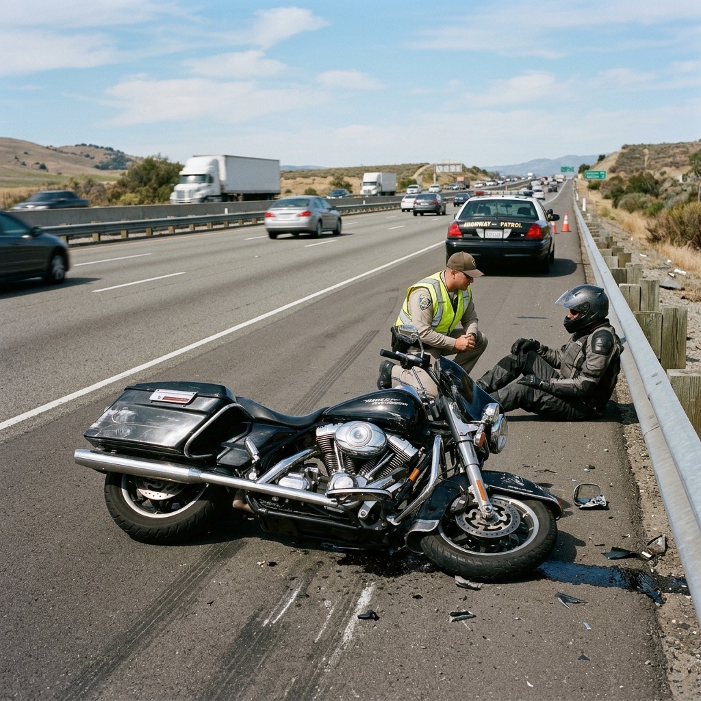 Motorcycle accident