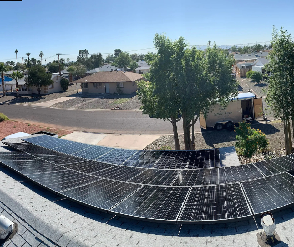 Completed Ultra Energy solar installation