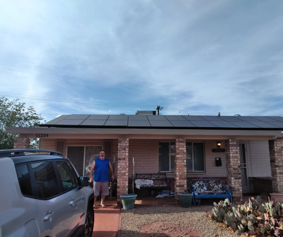 Completed Ultra Energy solar installation