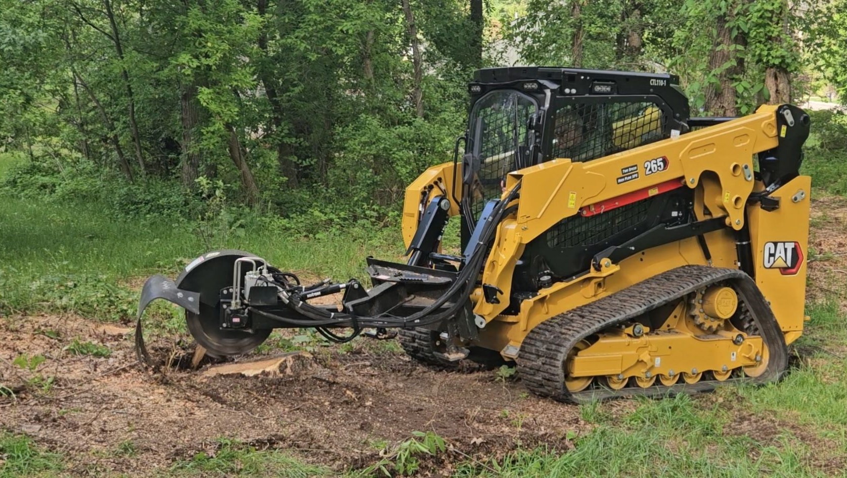 Stump grinding — Michigan