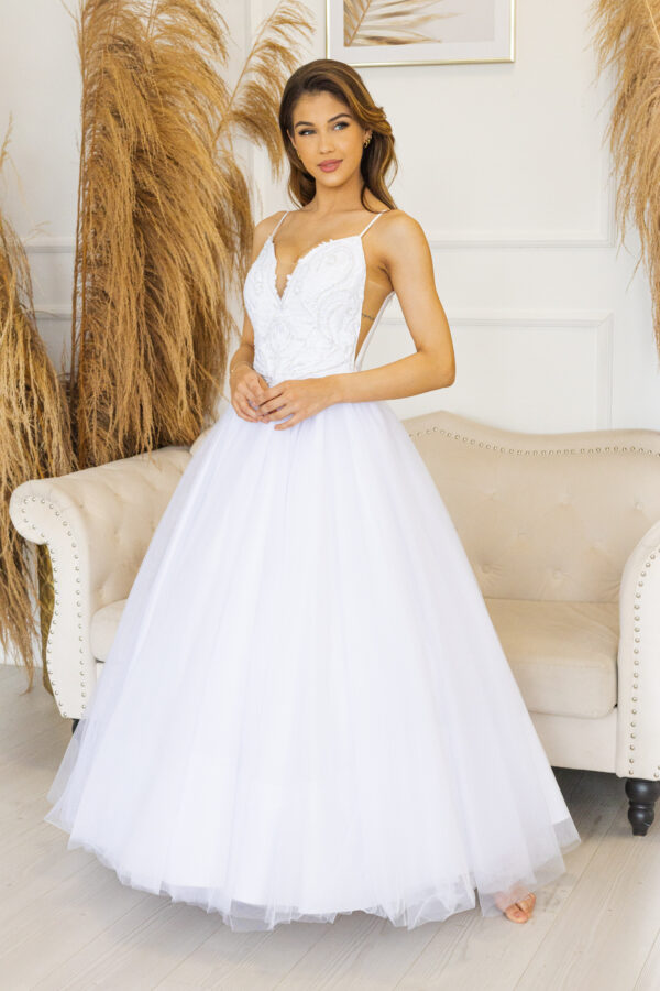 Akácvirág keringő ruha