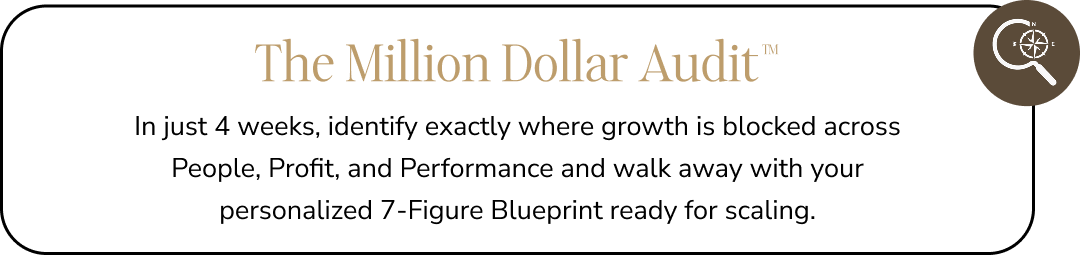 The Million Dollar Audit - Identify Growth Bottlenecks and Scale Systems
