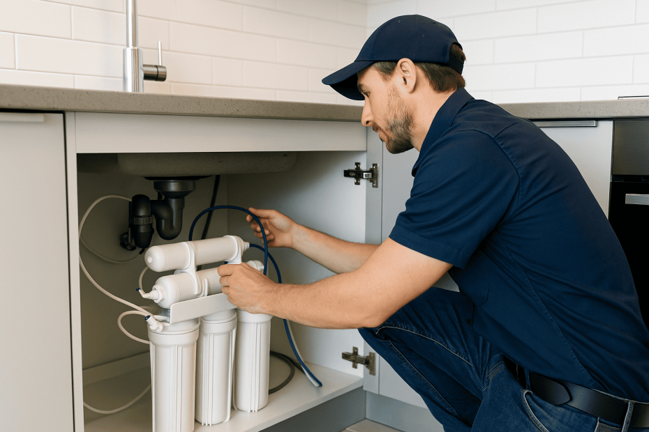 Hot water and water filtration