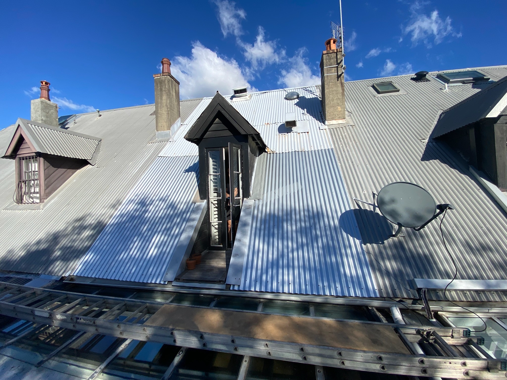 Roof and gutter plumbing