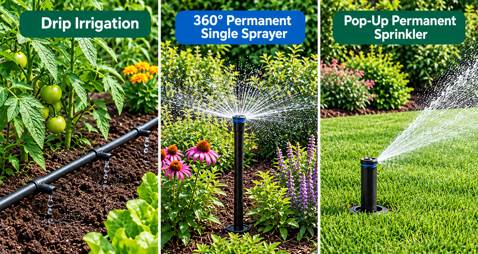 Pro Plumber garden watering and outdoor cooling services