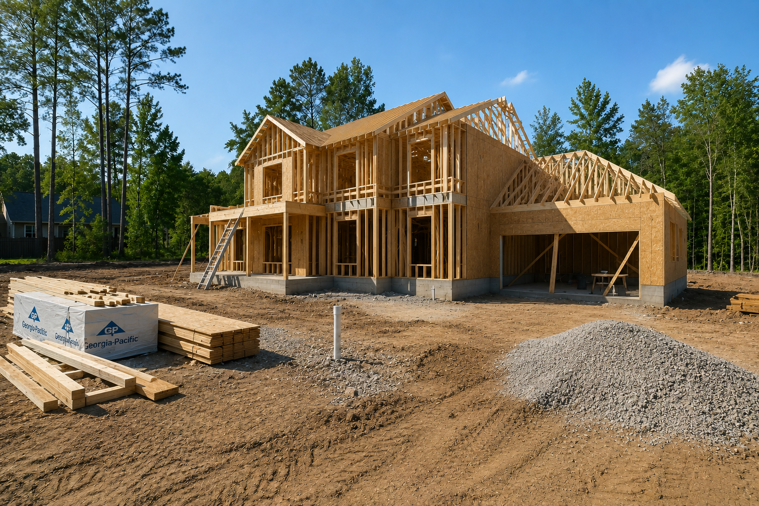 Cedar Ridge Custom Home — during