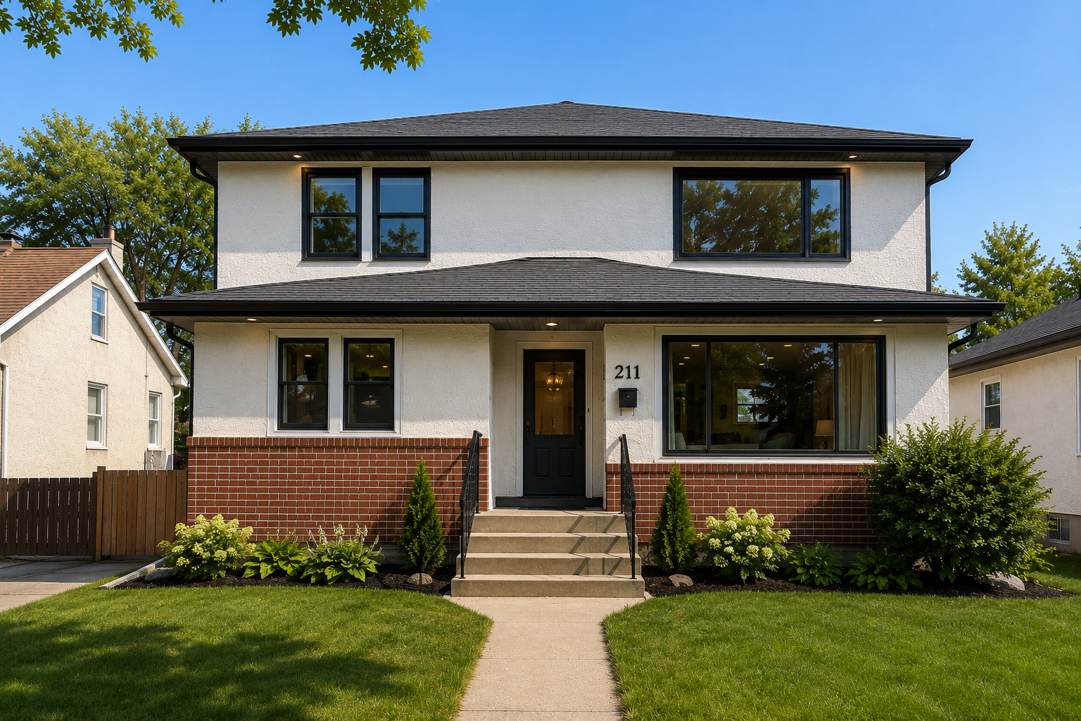 Maple Ave Second Storey — after