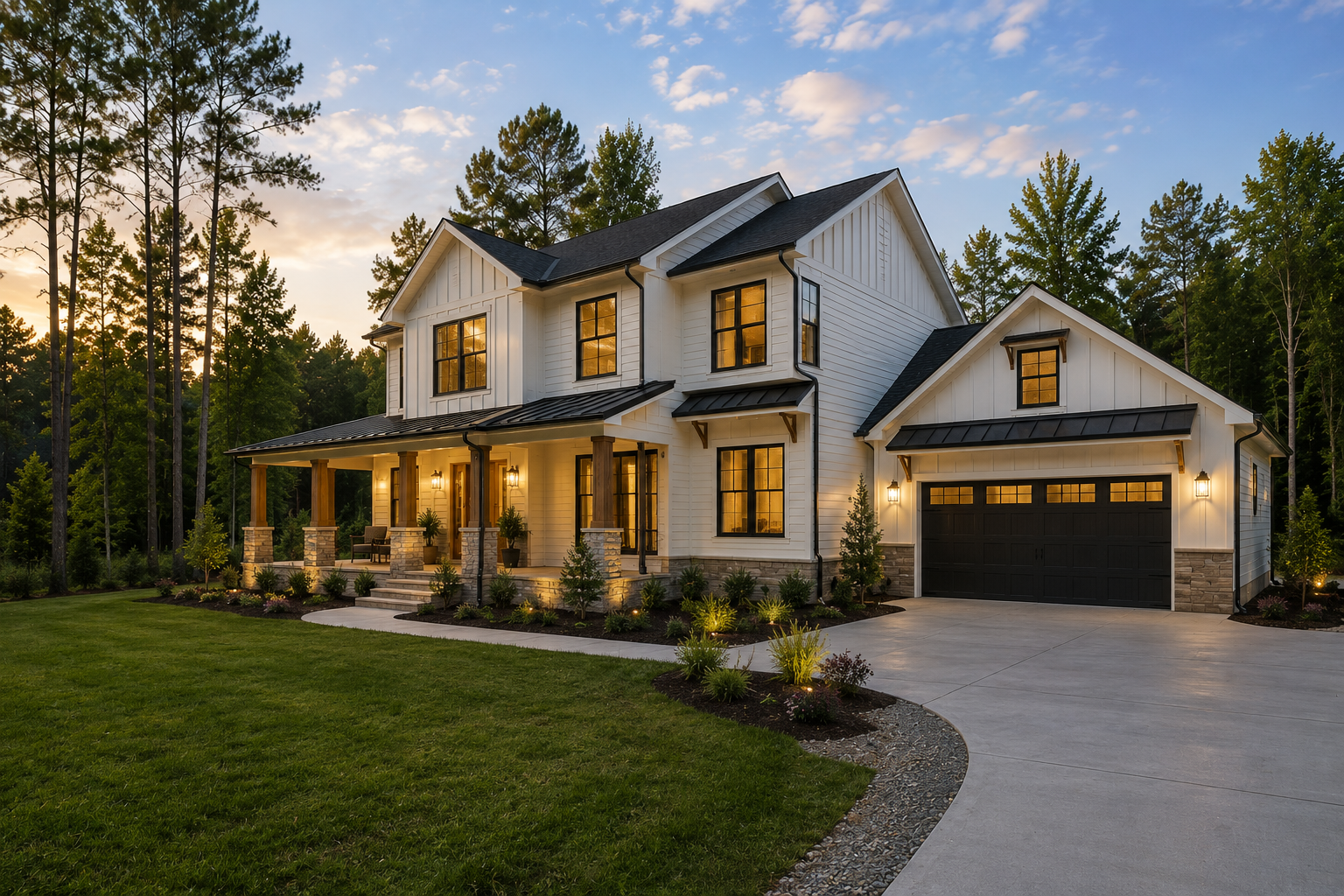 Cedar Ridge Custom Home — after