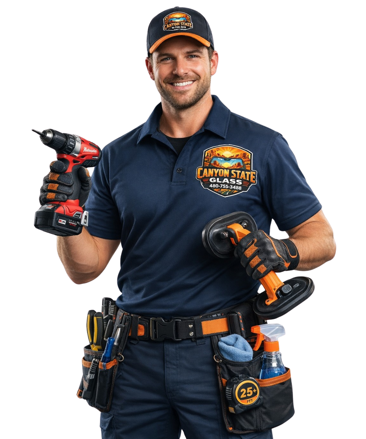 Technician at work