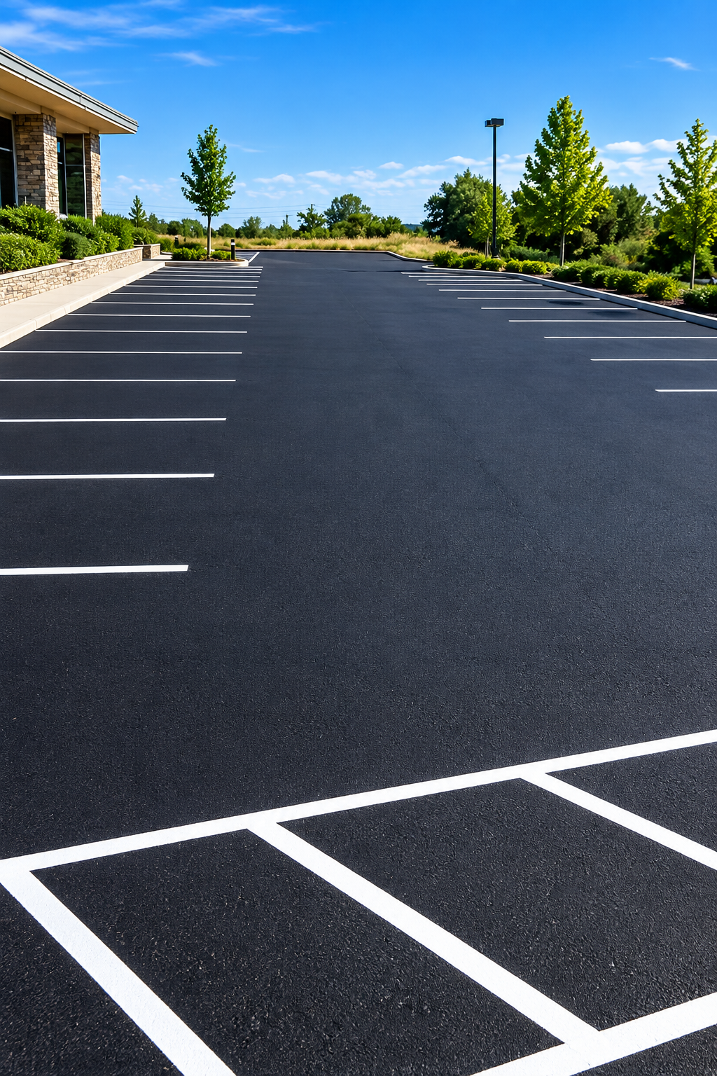 Meridian Parking Lot Paving
