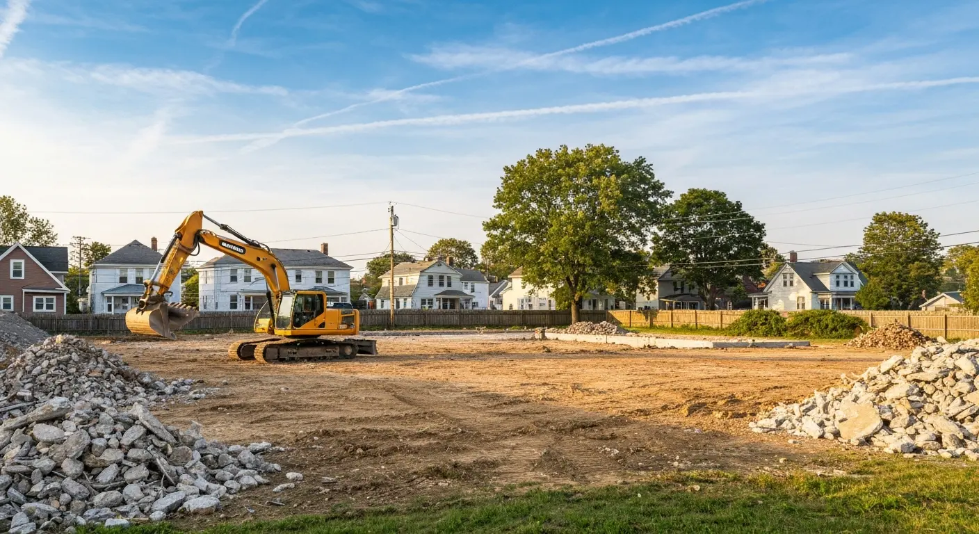 Demolition and site cleanup