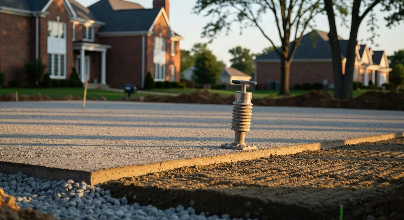 Driveway installation