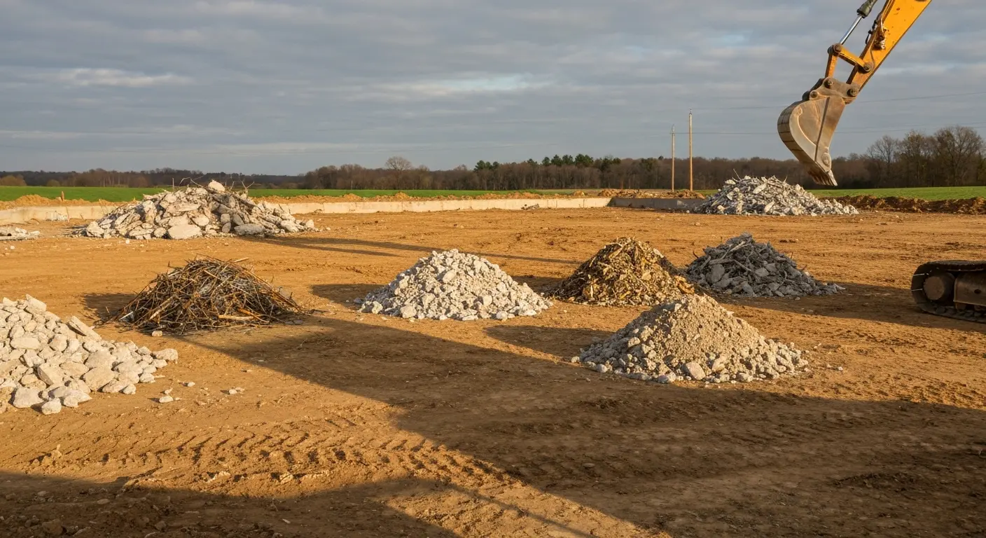 Demolition and site cleanup