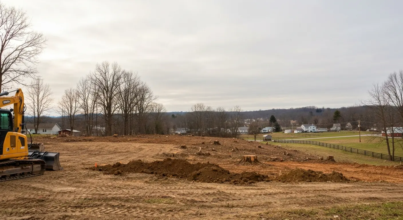 Land clearing and site preparation