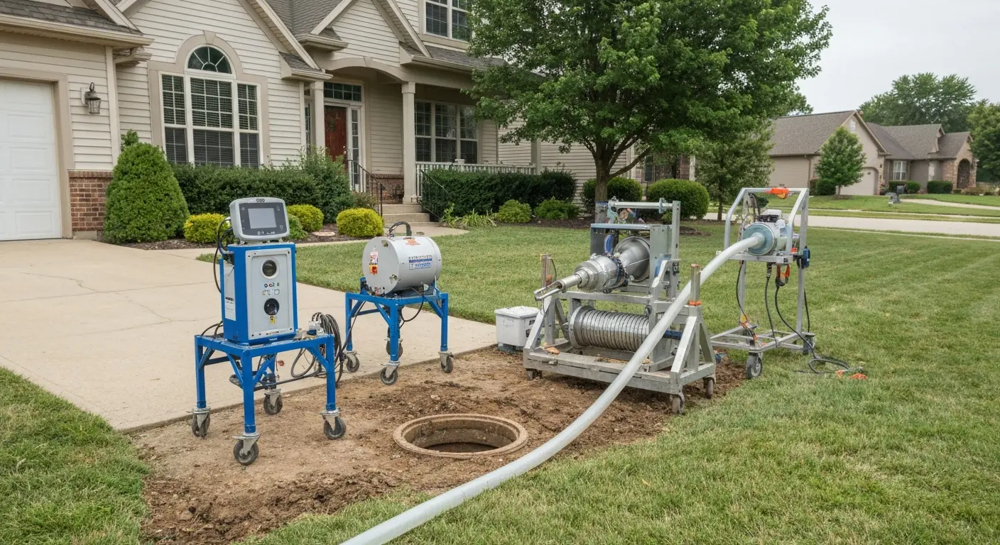 Trenchless sewer repair process