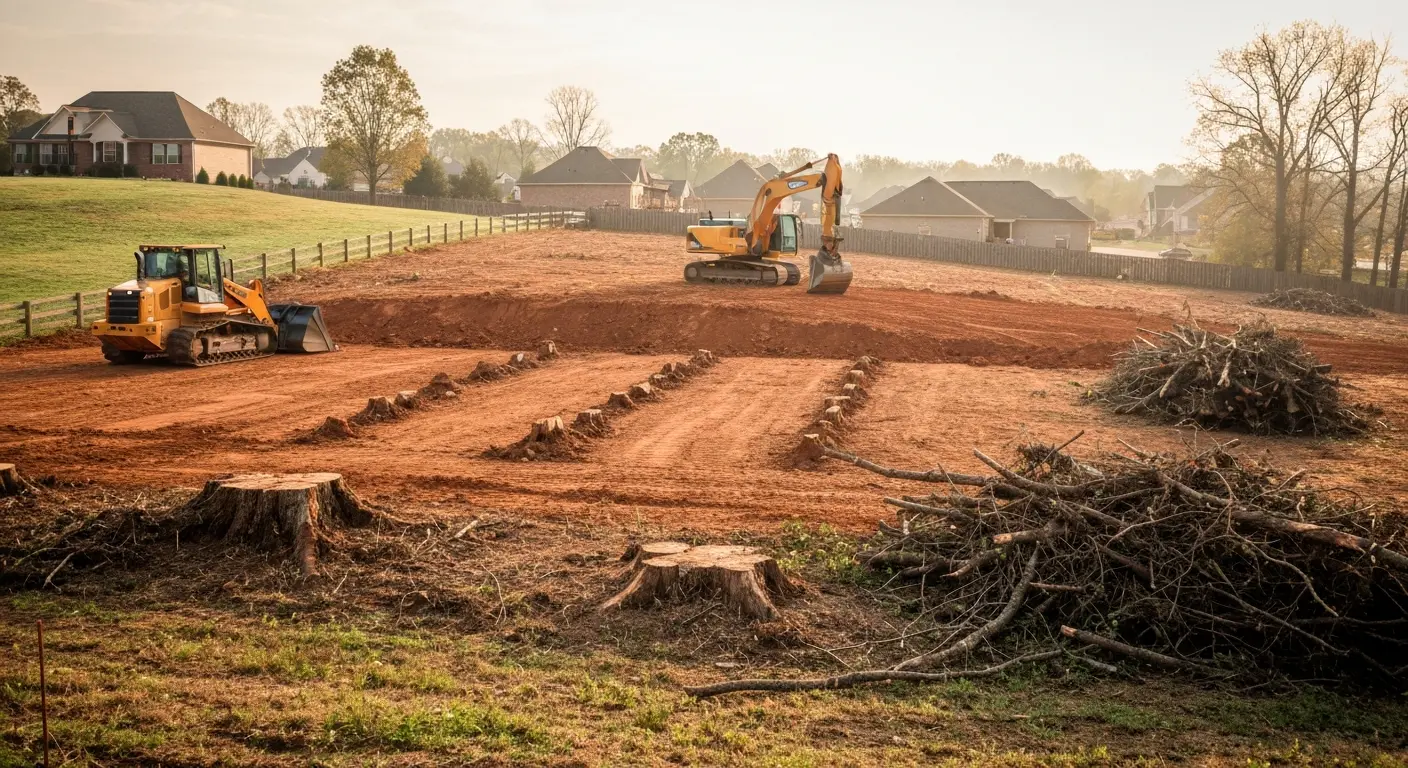 Land clearing and site work