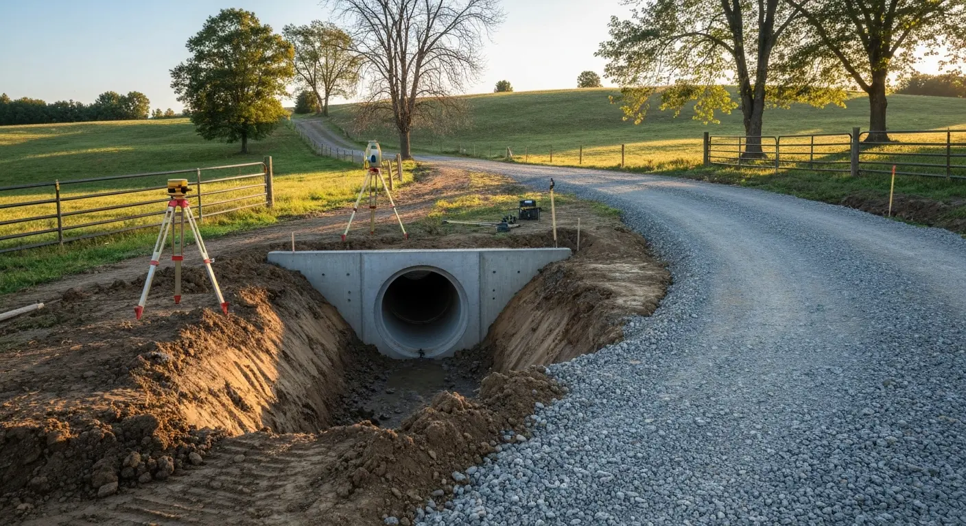 Culvert installation and repairs