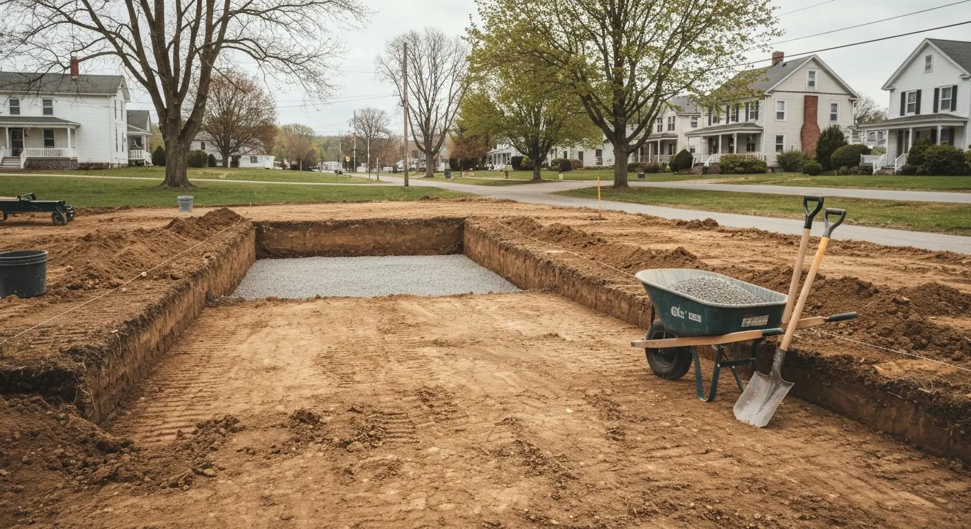 Driveway preparation