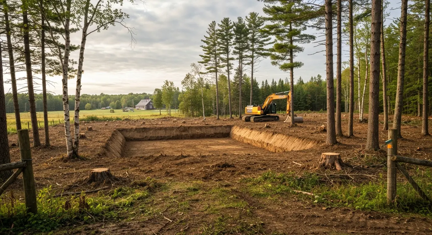 Site excavation work