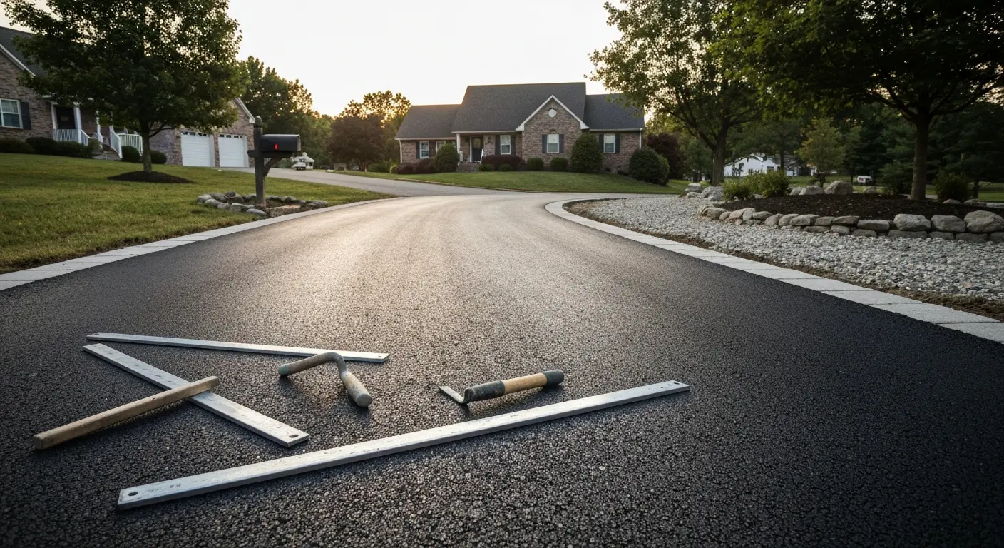 Driveway installation
