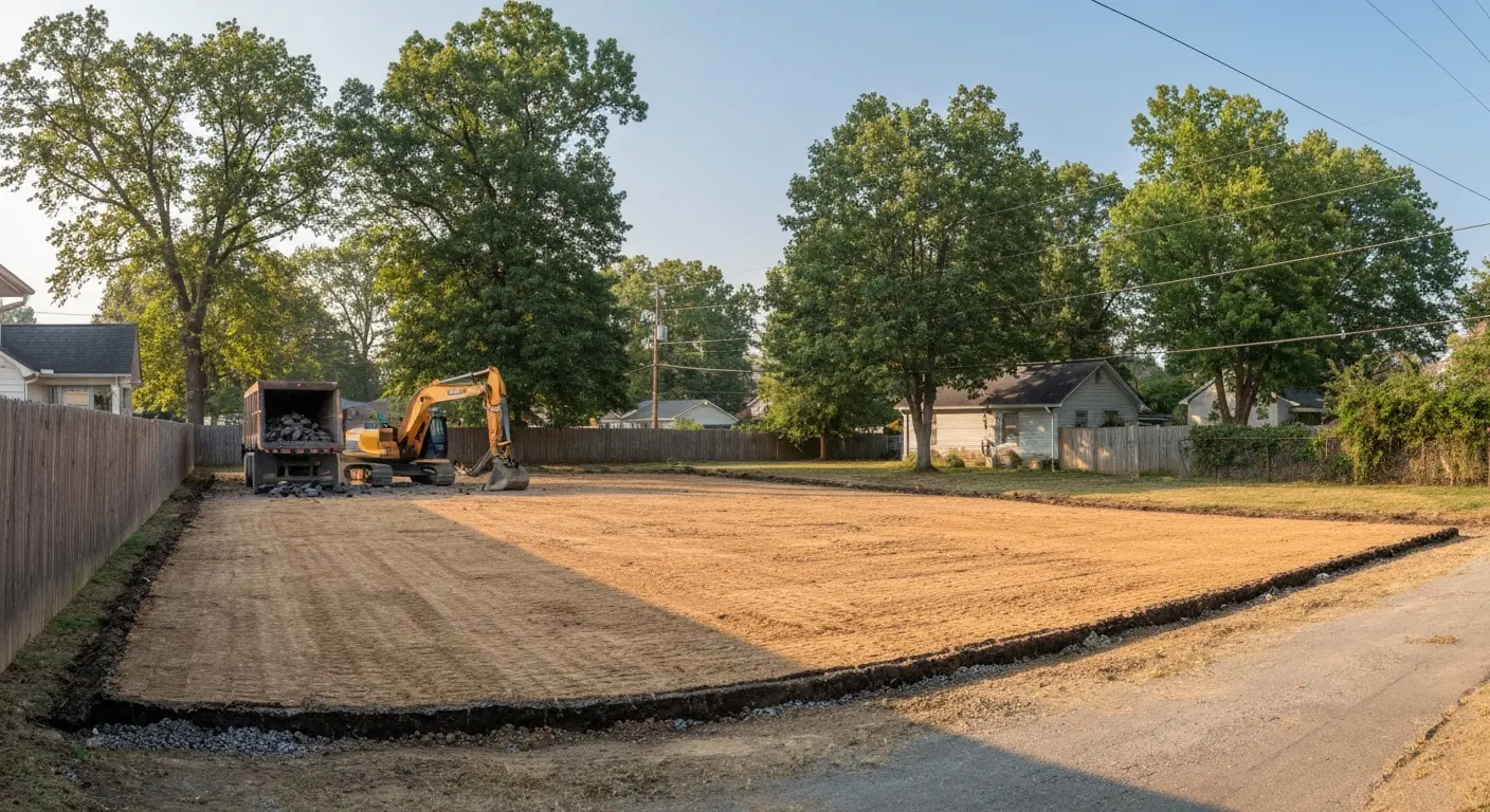 Driveway removal and disposal