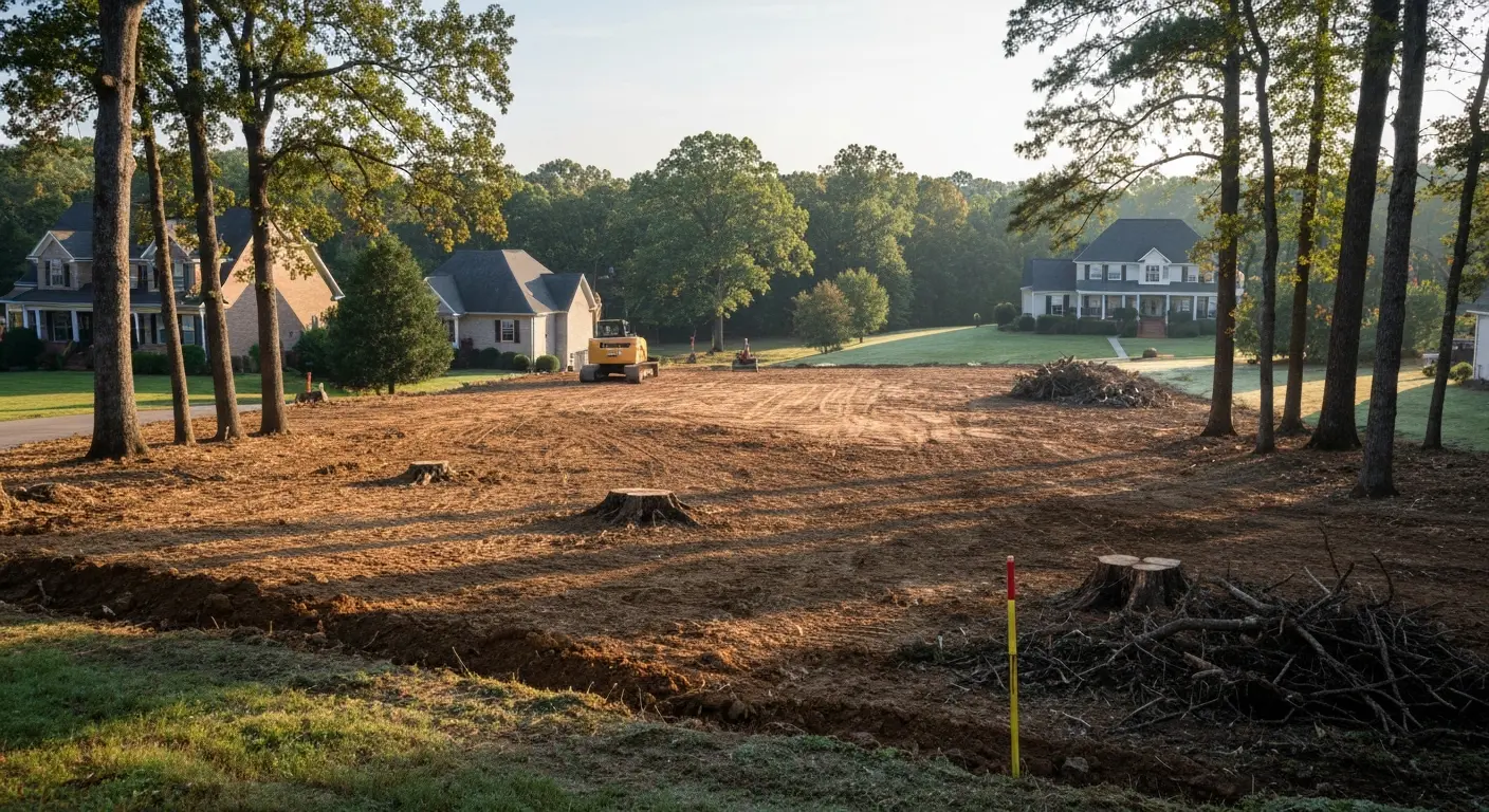 Land clearing project