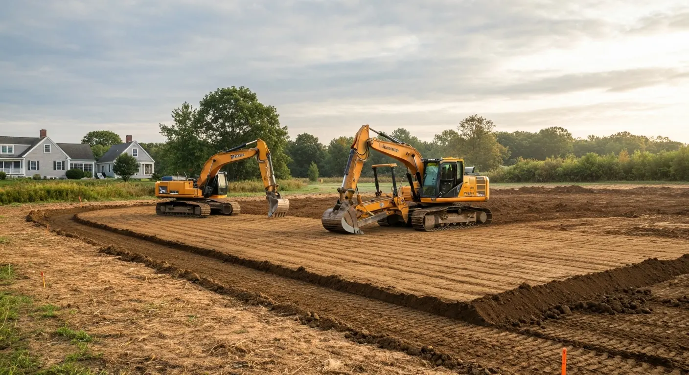 Site preparation work